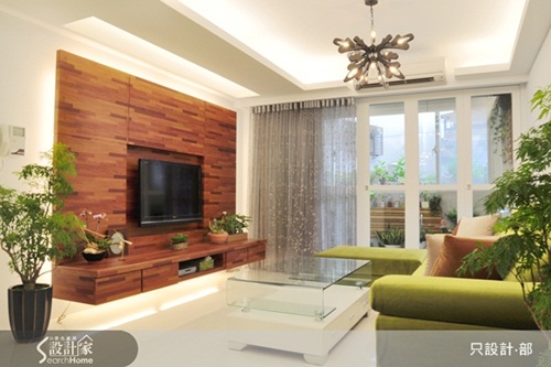 開放式、綠色、和室