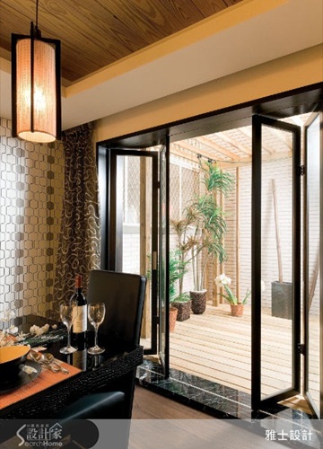 峇里島風、陽台、度假、餐廳設計