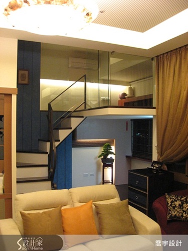 夾層、混搭風、樓梯