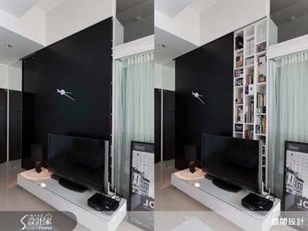 小坪數、中古屋、鐵件、黑白