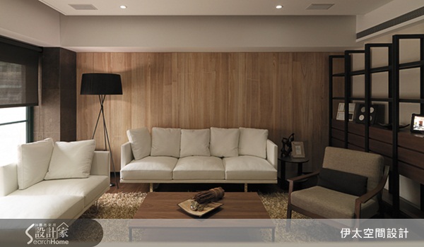 木空間、梧桐木、客廳、石材、湯屋