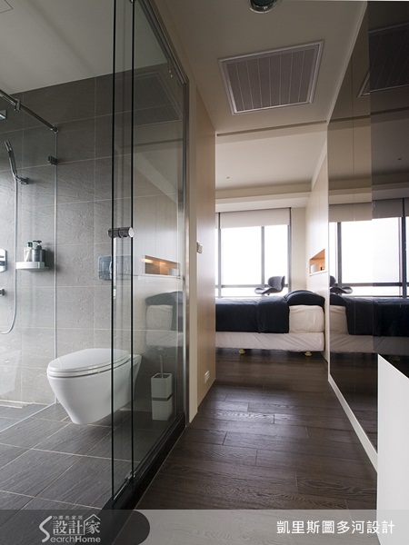 小坪數、玻璃屋、簡易廚房、落地窗