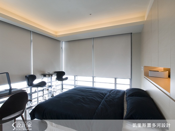 小坪數、玻璃屋、簡易廚房、落地窗