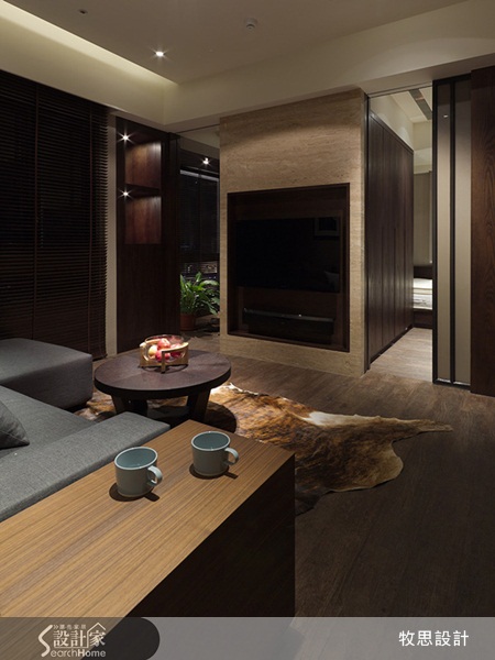 規劃格局、開放式設計、深色系