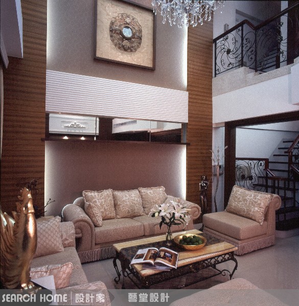 古典、華麗、沙發、天花板