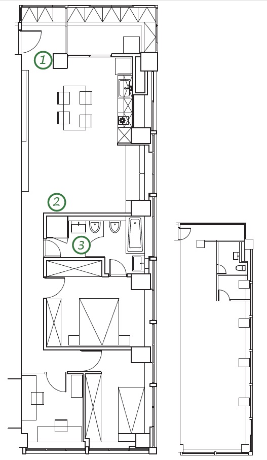 【老屋格局大改造】替长型屋创造光廊 | 设计家