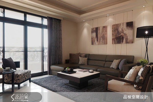 35坪的空間,不以風格呈現為重點,陳膺信設計師改而強