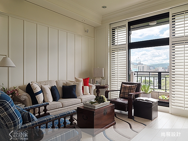 美式風格向來給人自由、無壓的感受，沒想到這回運用色