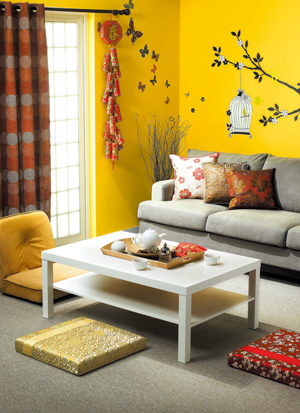 09年農曆新年提早報到，趁過年前把家裡整理一番，帶來