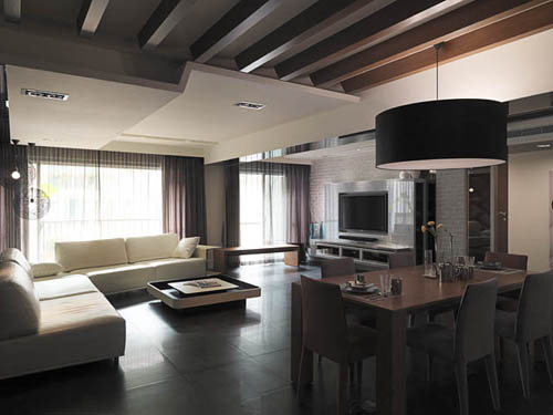 偶然造訪朋友的家,屋主劉先生對於朋友的居家風格留下