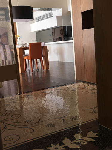 偶然造訪朋友的家,屋主劉先生對於朋友的居家風格留下