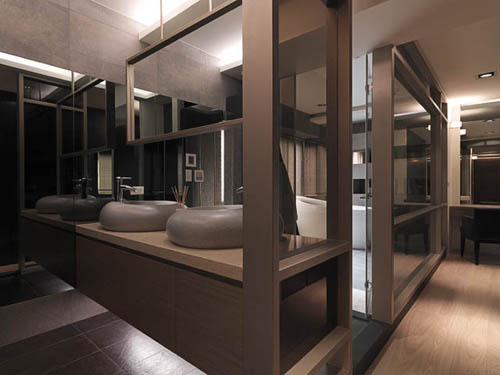 偶然造訪朋友的家,屋主劉先生對於朋友的居家風格留下