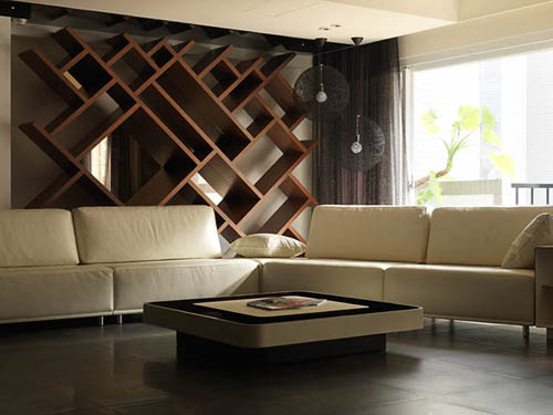 偶然造訪朋友的家,屋主劉先生對於朋友的居家風格留下