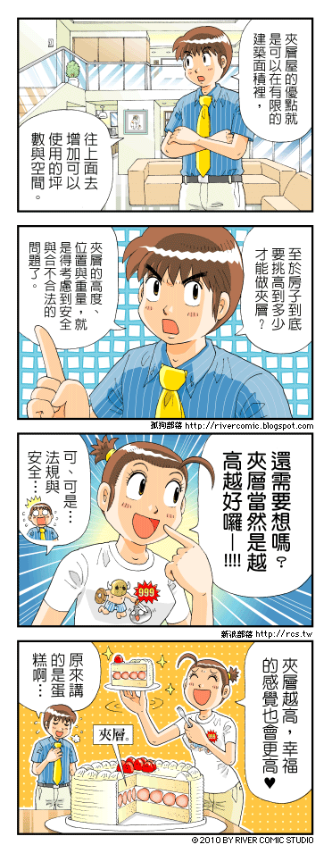 菜頭粿買了一層超級挑高的房子，但是平面面積很狹小呀