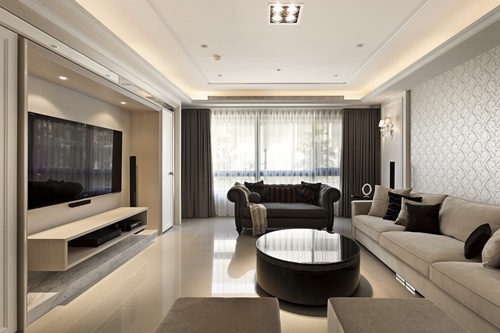 屋主買下這間大坪數豪宅,為的就是能讓一家大小都能有