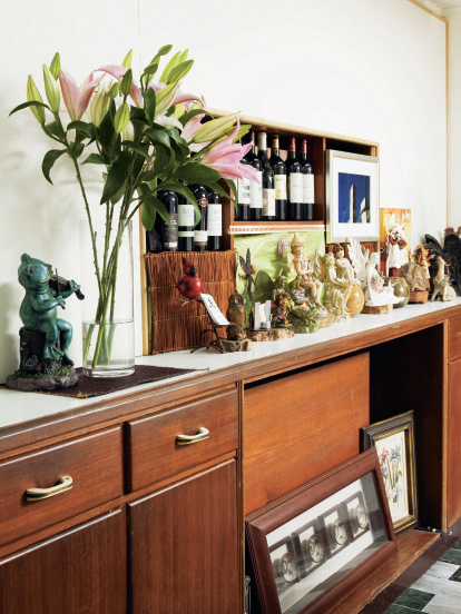 就像是走進一般人的家中一樣,28工作室提供了一種懷舊