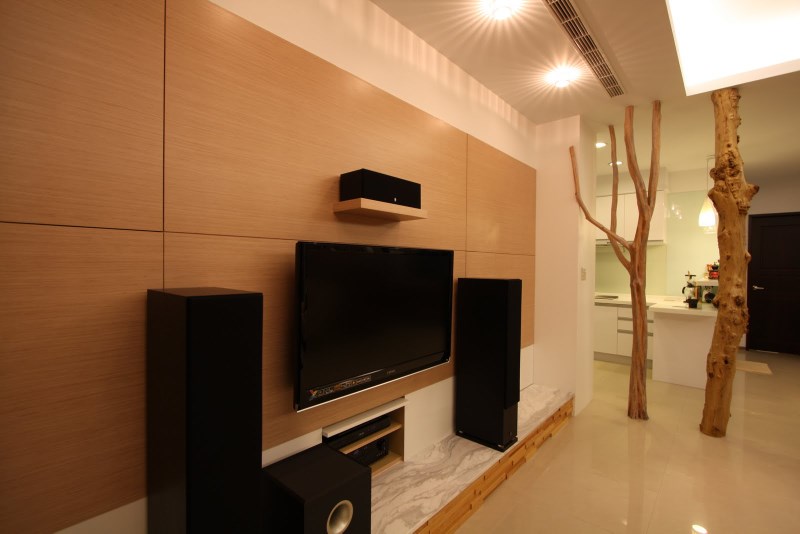 屋主買下這棟別墅，除了看好附近優質的生活環境，也期