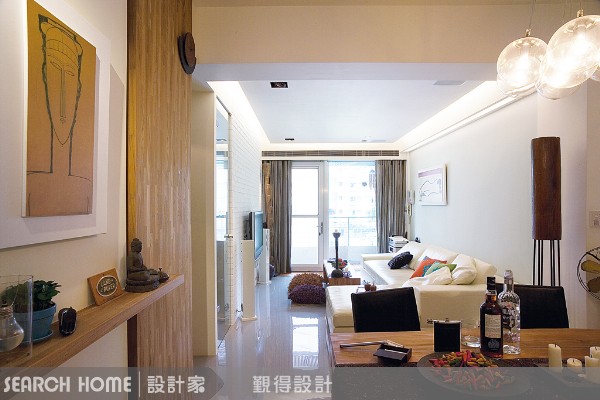 屋主本身也是從事空間設計相關產業，看過太多室內裝修