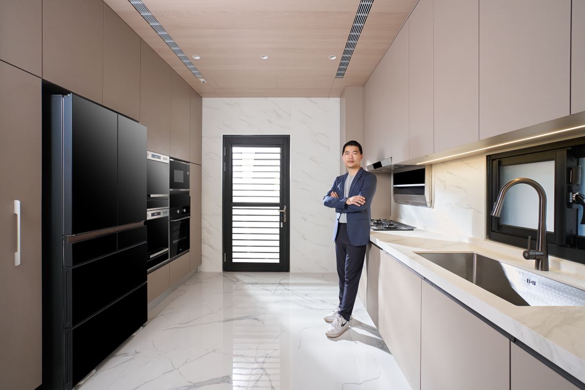 操刀過各種豪宅設計，楊煥生總監衷心推薦高品質的 TEKA 德國進口廚電。