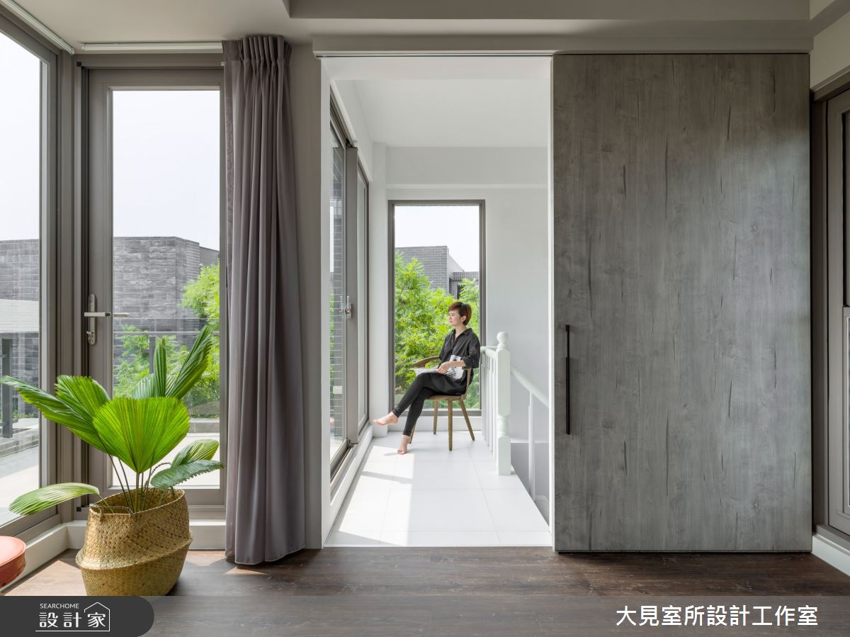 45坪新成屋 5年以下 北歐風陽台案例圖片 大見室所設計工作室 大見室所 05之1 設計家searchome