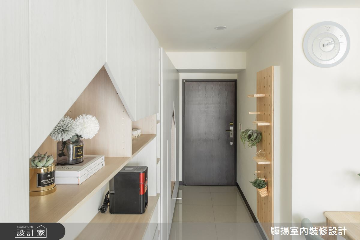 19坪新成屋(5年以下)_北歐風玄關案例圖片_驊揚室內裝修設計有限公司_驊揚_38之3-設計家 Searchome