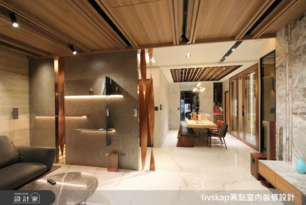 67坪毛胚屋_混搭風客廳餐廳案例圖片_圓點室內裝修國際有限公司_圓點_10之10－設計家 Searchome