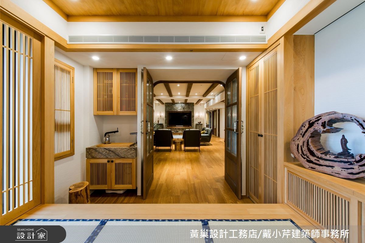 55坪新成屋 5年以下 鄉村風和室案例圖片 黃巢設計工務店 戴小芹建築師事務所 黃巢 47之33 設計家searchome