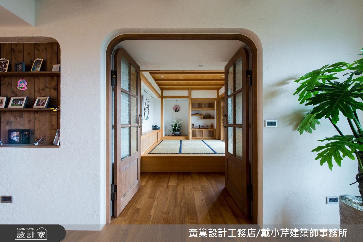 55坪新成屋 5年以下 鄉村風和室案例圖片 黃巢設計工務店 戴小芹建築師事務所 黃巢 47之22 設計家searchome