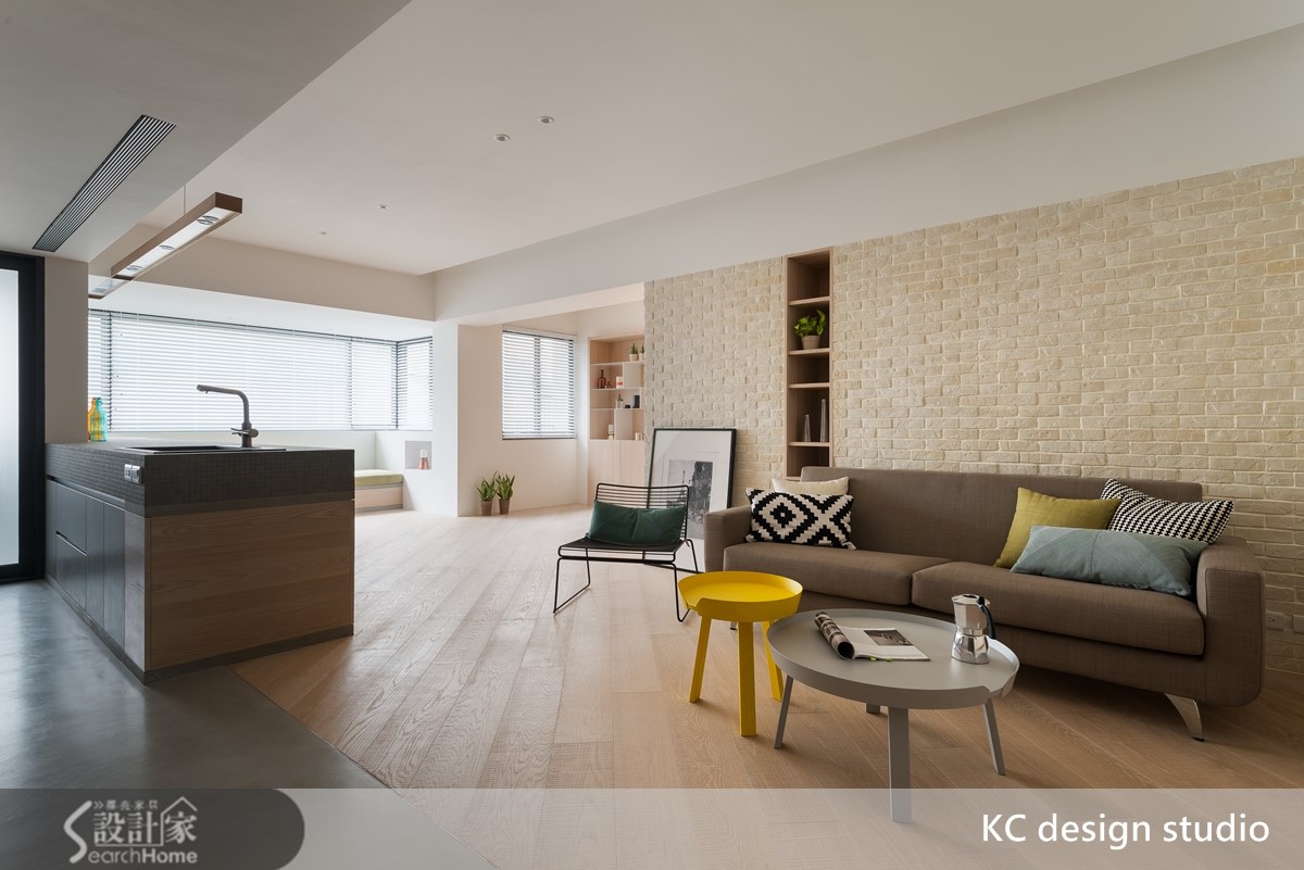24坪中古屋(5~15年)_混搭風客廳案例圖片_KC design studio 均漢設計_KC_10之1－設計家 Searchome