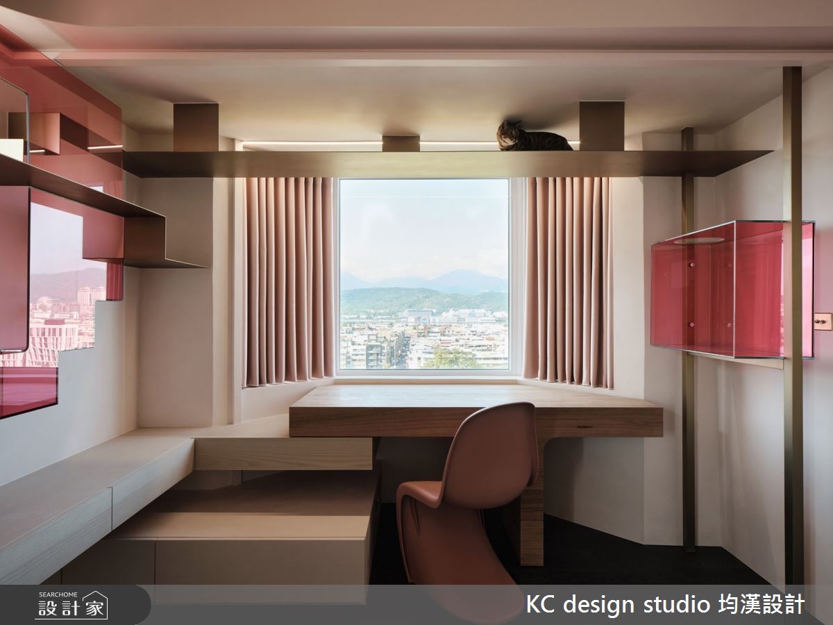 28坪老屋(16~30年)_混搭風書房寵物案例圖片_KC design studio 均漢設計_KC_57民權葉宅之14－設計家 Searchome