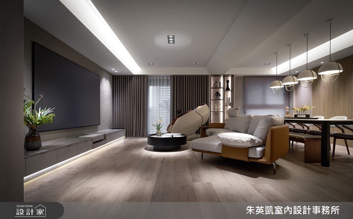 朱英凱_43_現代風_45坪設計案例_朱英凱室內設計事務所-設計家 Searchome