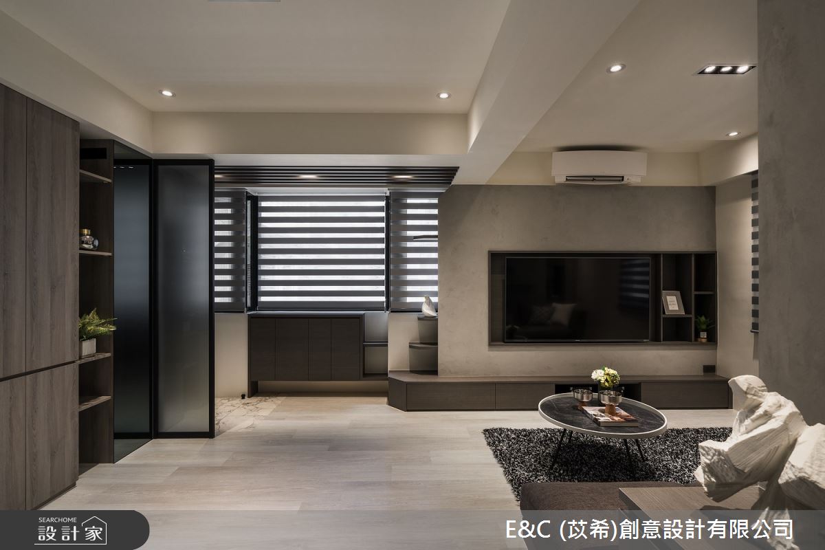 19坪老屋(31~40年)_現代風客廳案例圖片_苡希E&C創意設計有限公司_苡希_17.台北_19坪現代風之7－設計家 Searchome