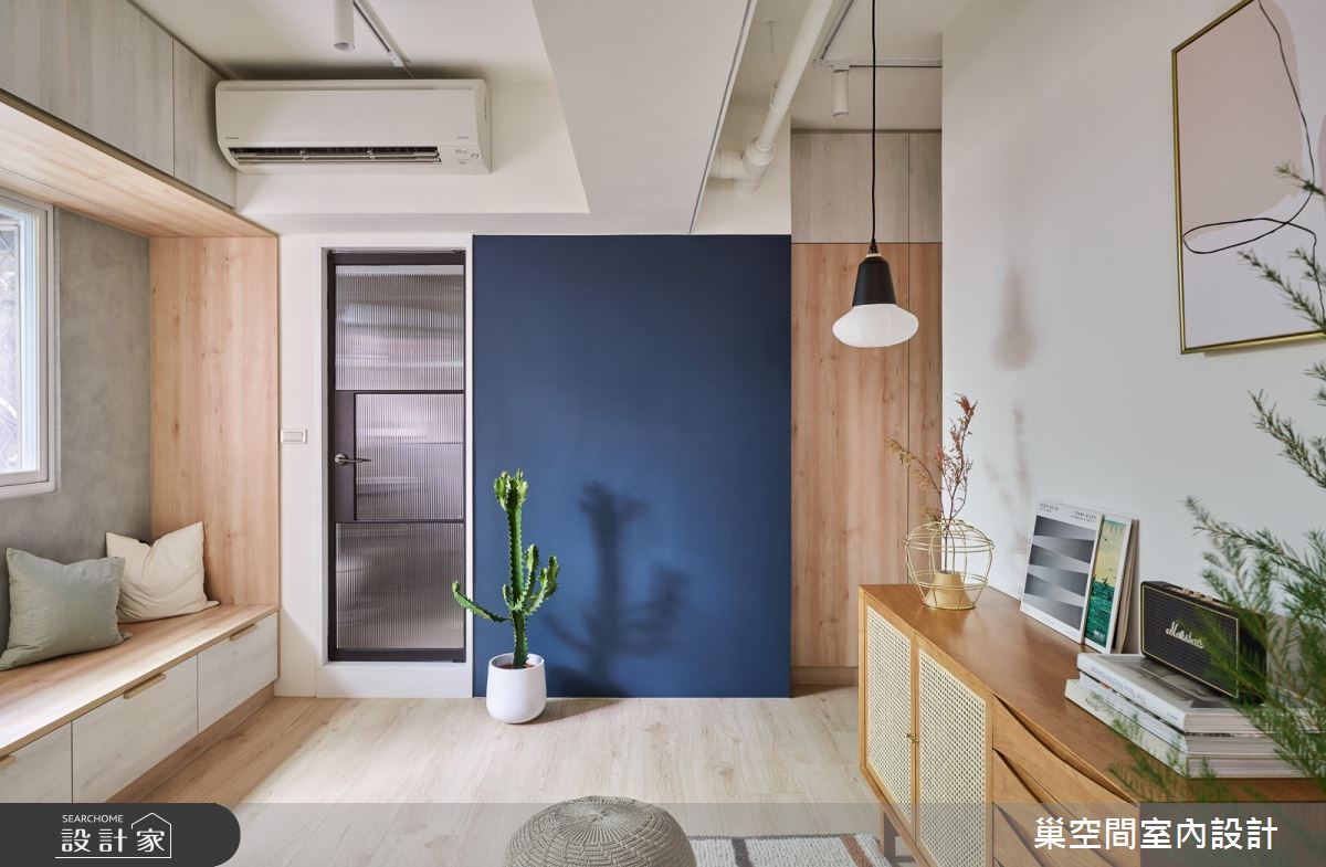 7坪老屋 16 30年 北歐風臥榻多功能室案例圖片 巢空間室內設計 巢空間 10之2 設計家searchome
