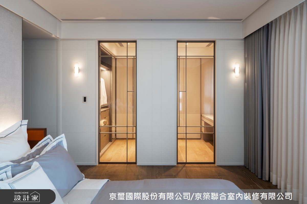 150坪新成屋 5年以下 現代風臥室案例圖片 京璽國際股份有限公司 京築聯合室內裝修有限公司 京璽 台中七期豪宅聚合 傳家樂沐大喆之22 設計家