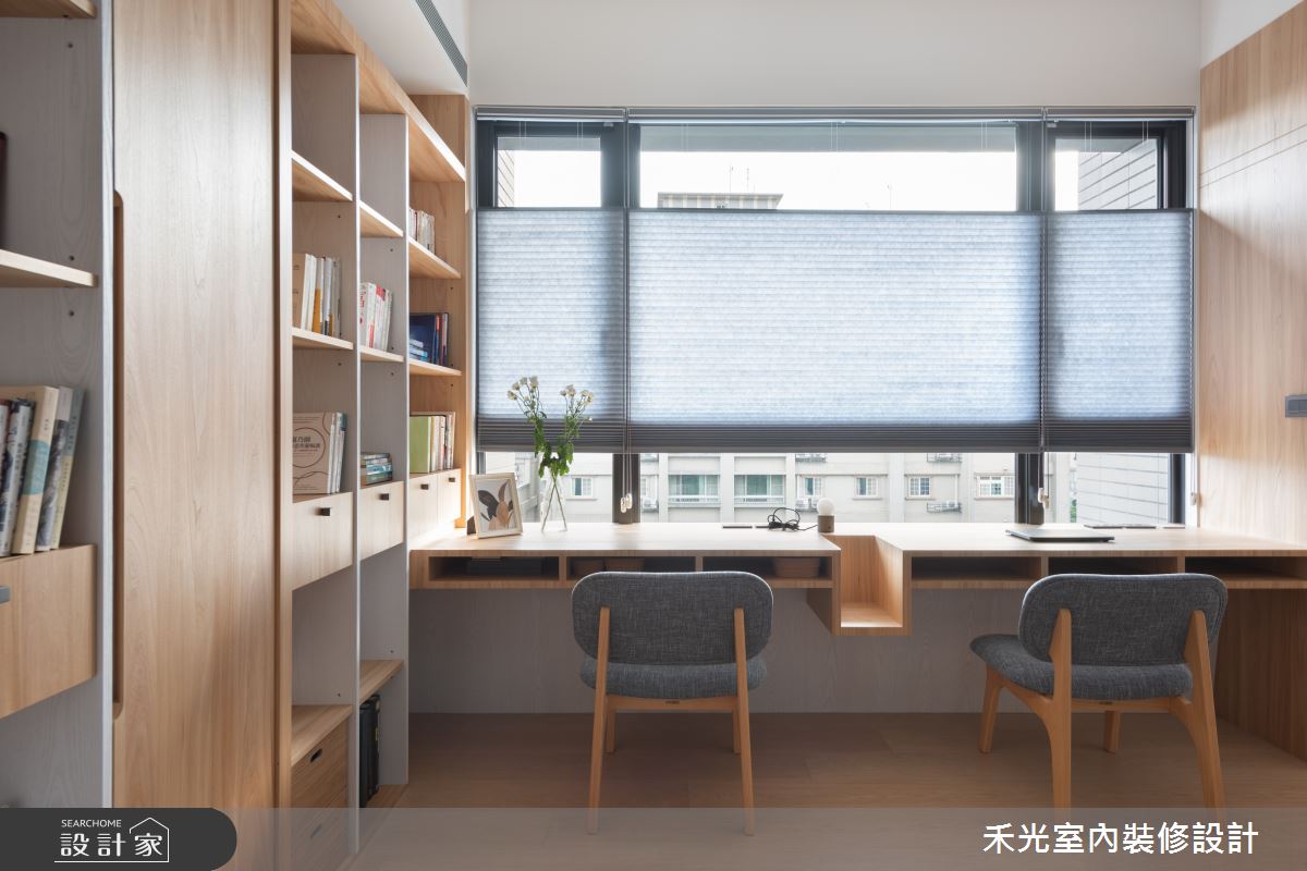 23坪新成屋(5年以下)_日式無印風書房案例圖片_禾光室內裝修設計有限公司_禾光_蘊韻 -- 侘寂之美之39－設計家 Searchome