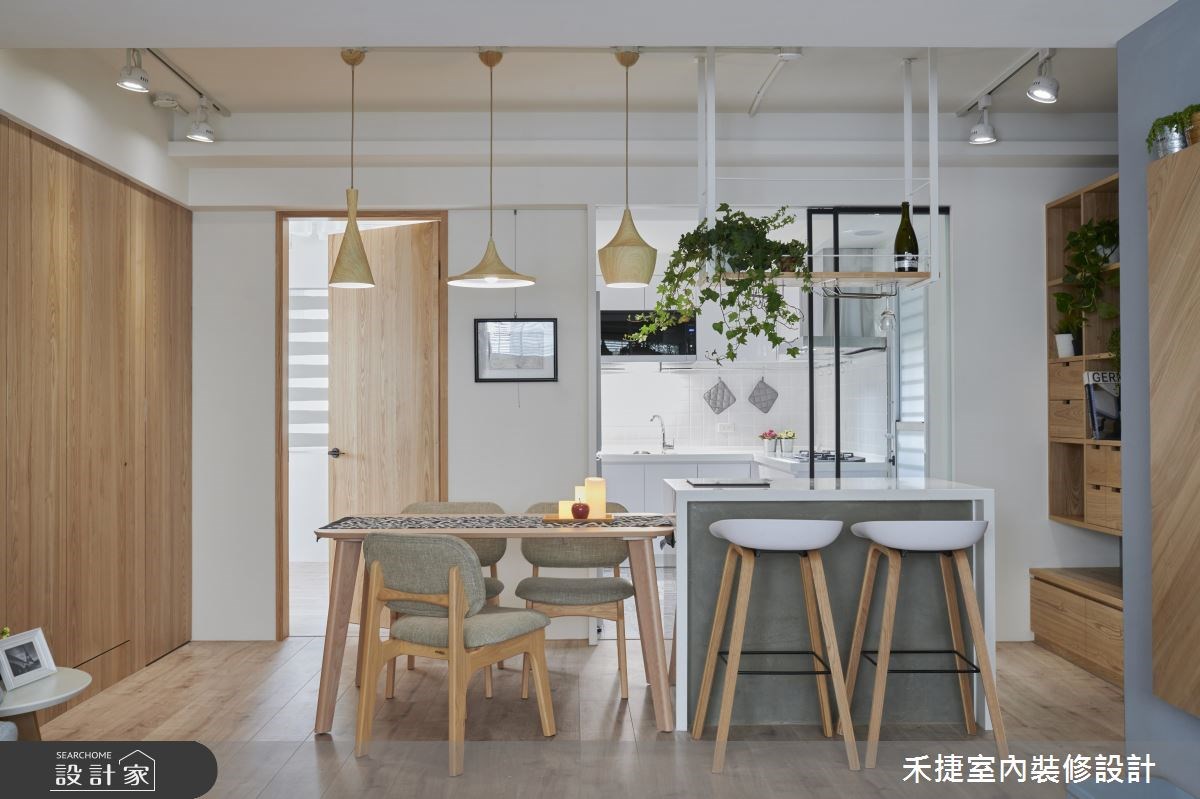 30 年老屋的花磚重生 單身北歐宅明亮如咖啡廳 設計家searchome 30 年老屋的花磚重生 單身北歐宅明亮如咖啡廳 設計家searchome