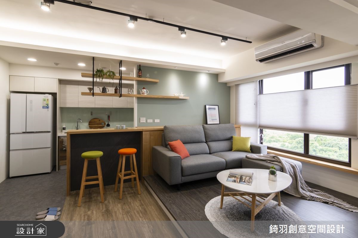我的15 坪 Loft 風格居！捨棄 1 房換來遼闊享受－設計家 Searchome