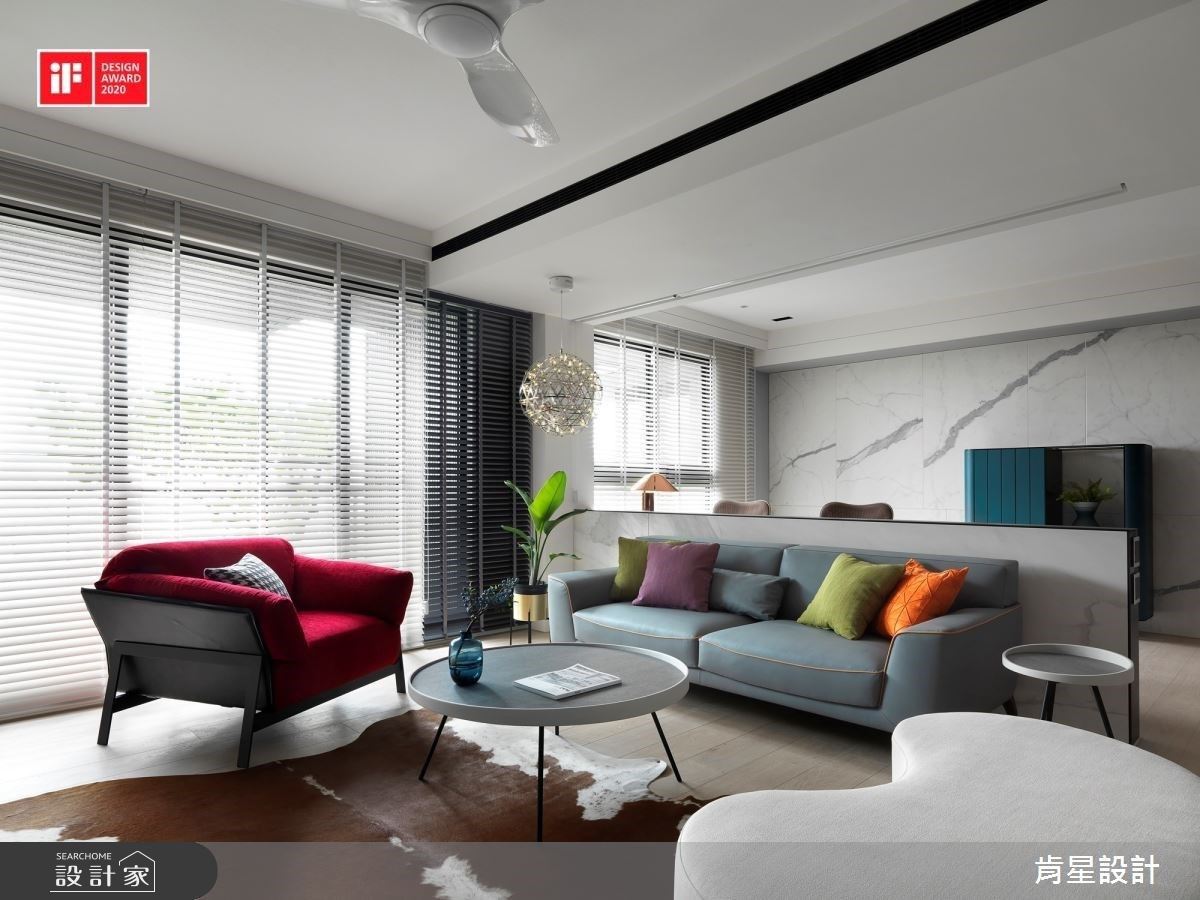 隱藏式收納 坪效最大化 珪藻土 訂製家具勾勒四口親子宅的專屬態度 設計家searchome