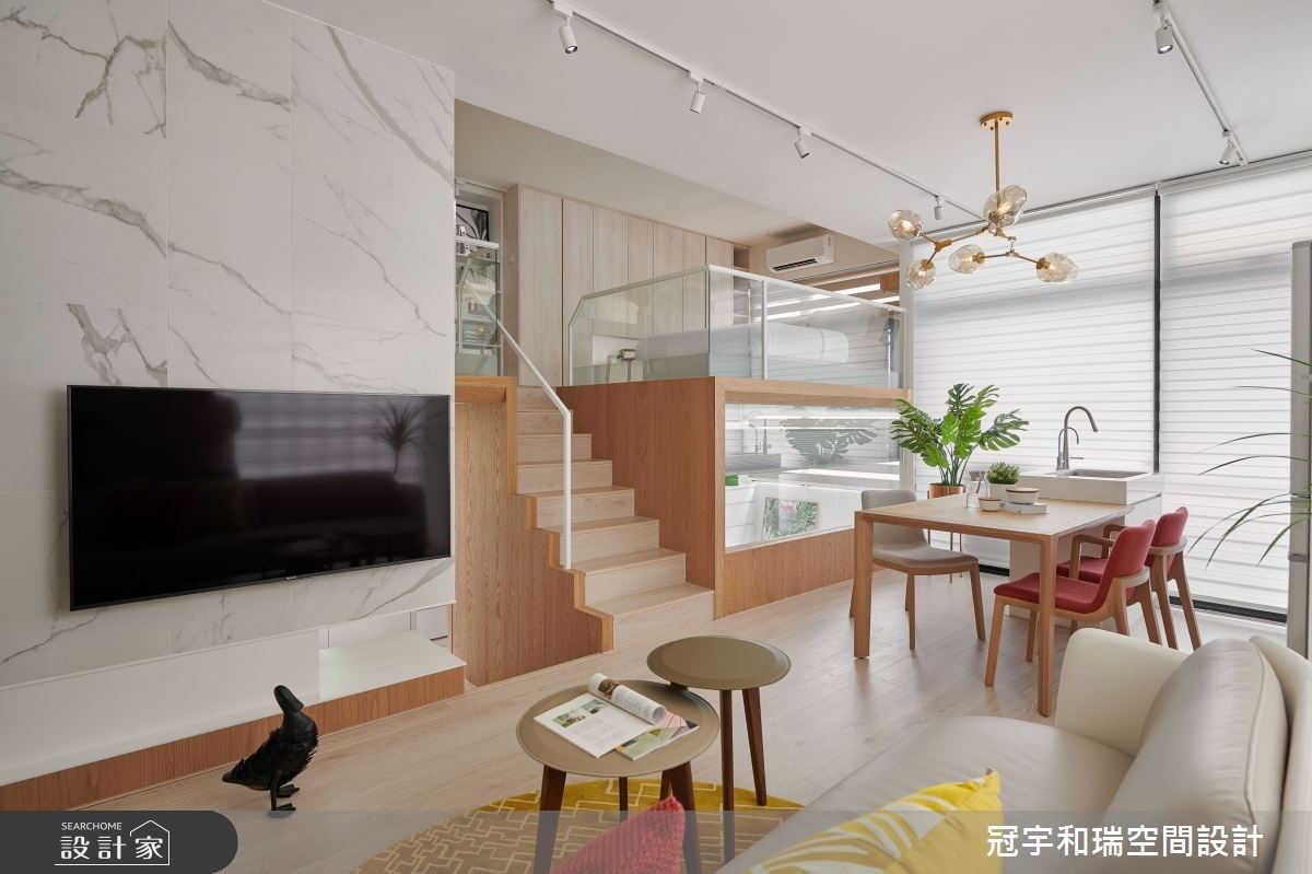 2個房間 開放廚房 11坪小坪數神乎其技超機能 設計家searchome