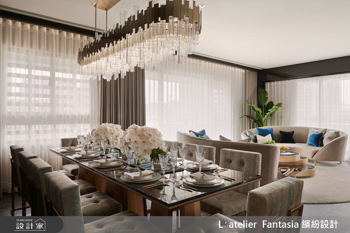 凝視彼此的空間對話!迎接新古典品味宅的簡練美學