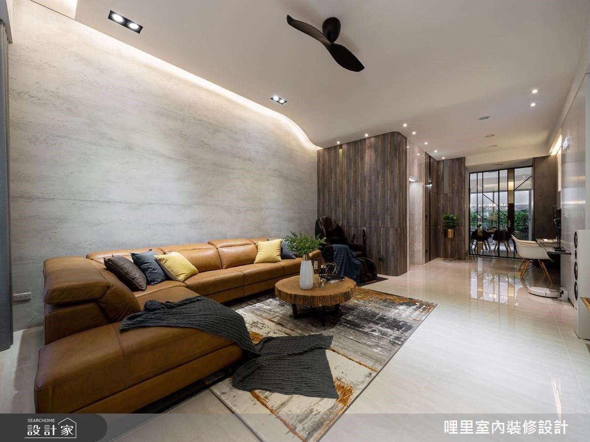 一覽無遺的綠意光景!貼近親子生活的現代風透天別墅-設計家 Searchome