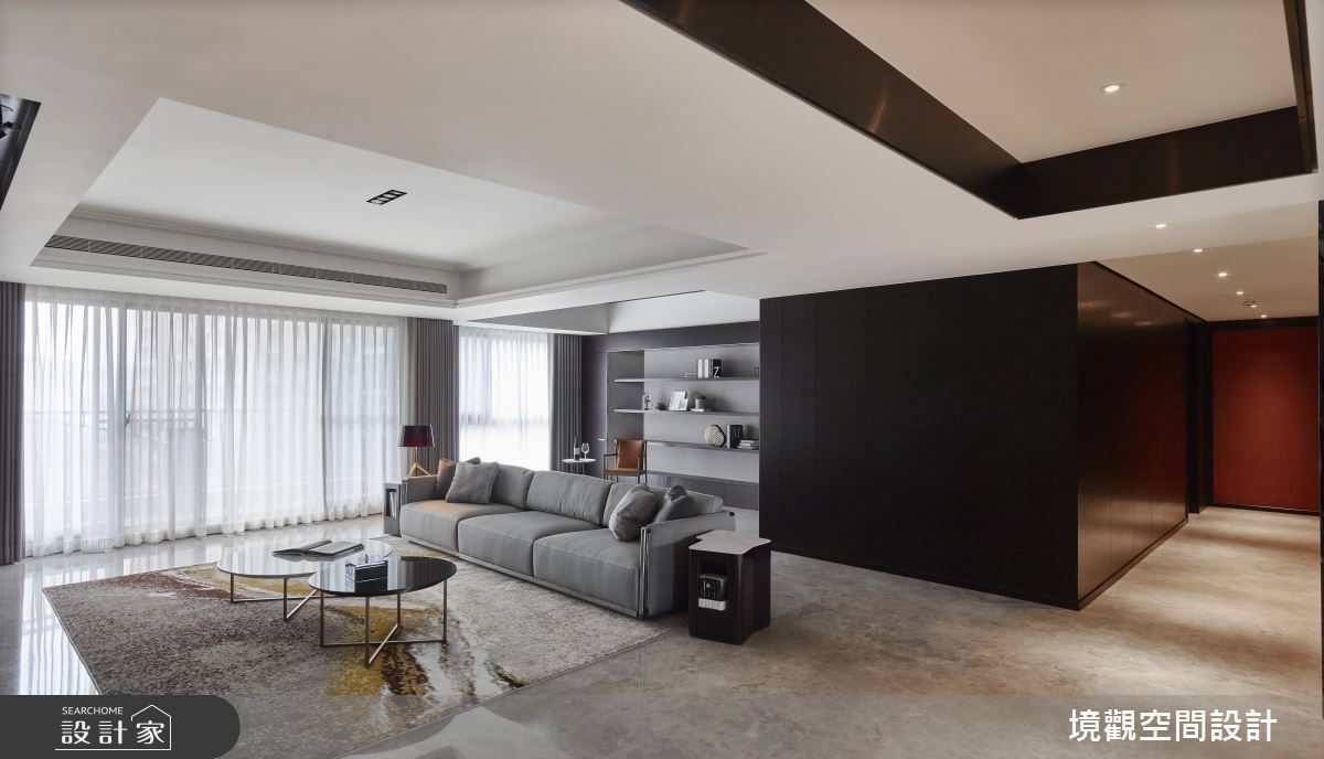 走進百坪華貴現代風凝聚三代同堂溫馨豪宅 設計家searchome