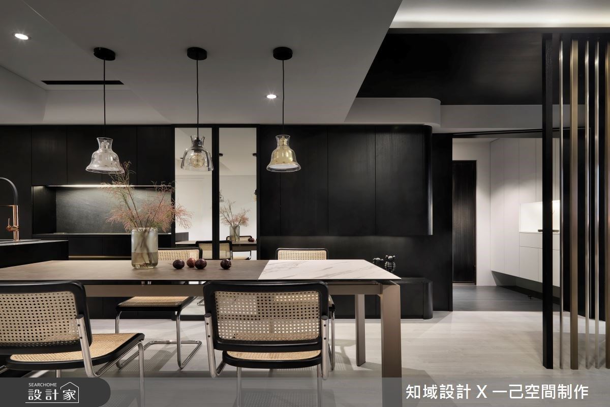 符合個性的家,住起來最舒適! 極簡黑白配色,讓老屋翻新變得低奢、有質感!-設計家 Searchome