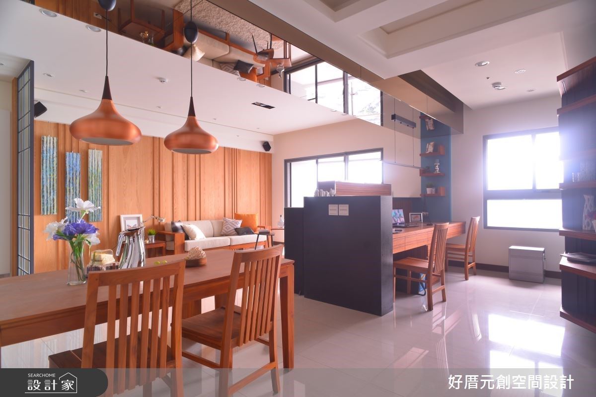 四房改 3+1 房讓居住體驗大升級！開放式書房與中島串聯空間，打造零死角親子宅－設計家 Searchome