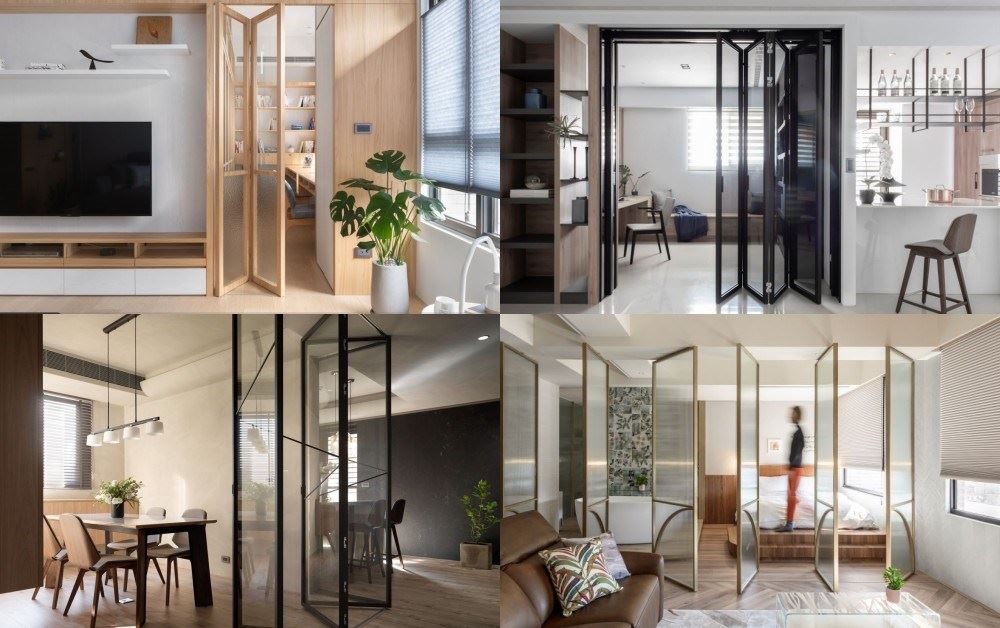 空間格局超展開 款折疊門設計巧思把採光 隔間與設計感一次搞定 設計家searchome