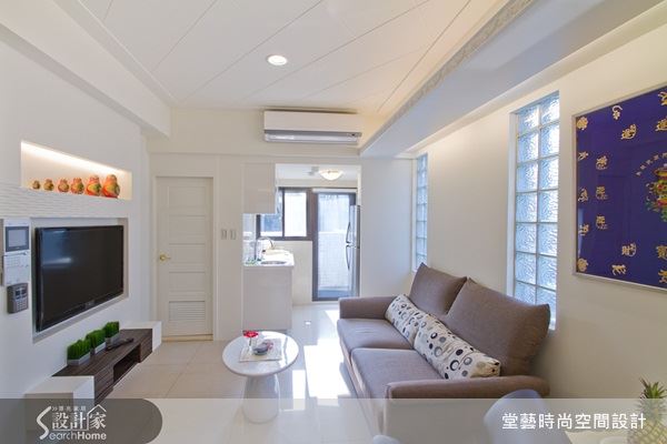 只有七坪 自然系明亮小豪宅 設計家searchome