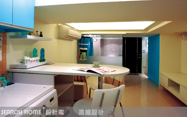 6：增進使用效率-複合式空間機能
由於空間小，在空間