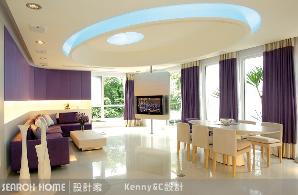 餐廳可以這樣設計
說到沒有圍牆的開放設計，大宅門裡