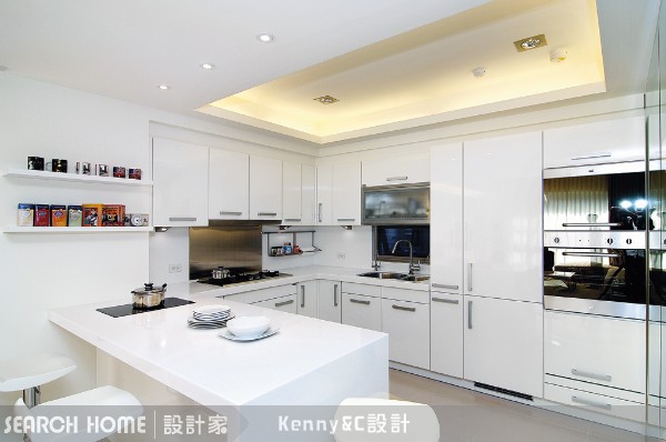 條件７：輕油料理，排煙機造型美觀較重要
由於是開放