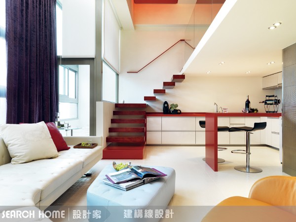 解決法寶4－＞鏤空櫃體做視覺上的隔開
另外，也可以